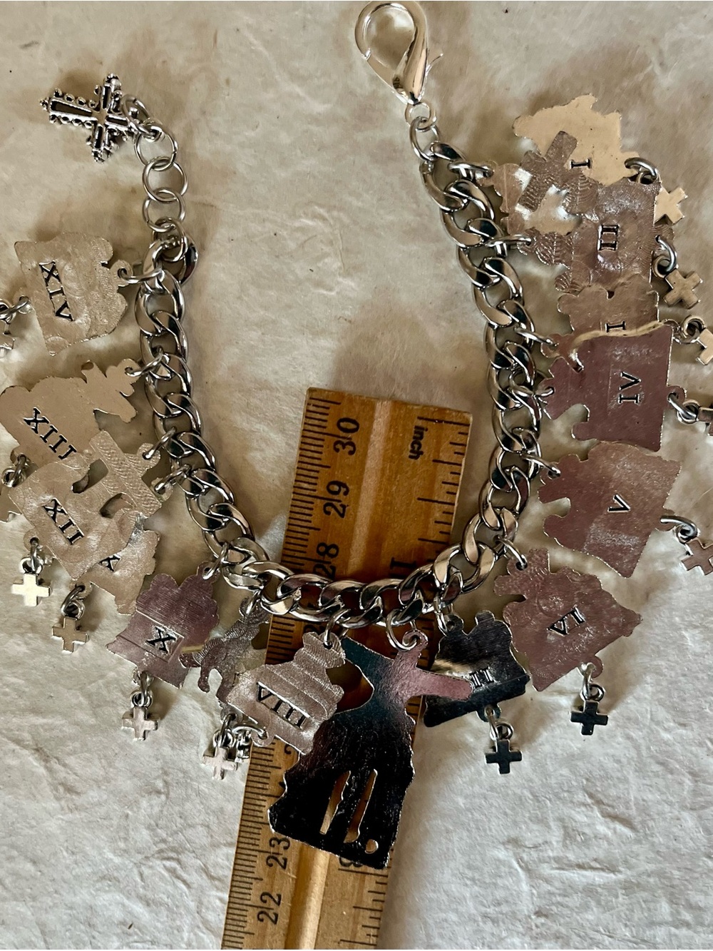 Charm Bracelet - Catholic Stations of the Cross - Picture 4 of 14
